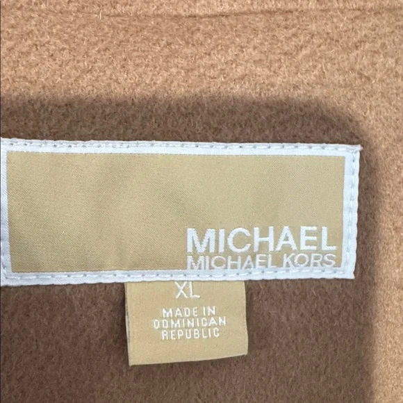 🎉HP🎉MK Full Zip Wool Blend Coat. Ladies XL - Picture 8 of 14